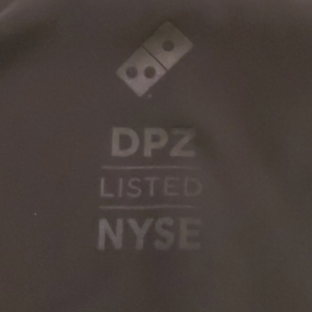 Black Domino's Pizza Vest